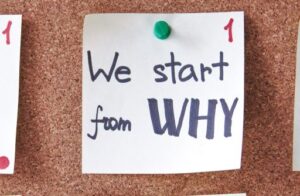 we start with why sticky